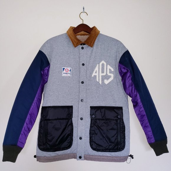 AlphaStyle Global Reversible Unisex Sherpa Coat - Picture 9 of 16